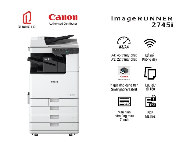 Máy photocopy Canon iR2745i